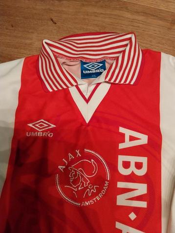 Nieuw Ajax 1996-1997 Home Vintage Football Shirt Umbro XXL beschikbaar voor biedingen