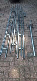 Gegalvaniseerde mast, Telecommunicatie, Antennes en Masten, Ophalen, Zo goed als nieuw, Mast