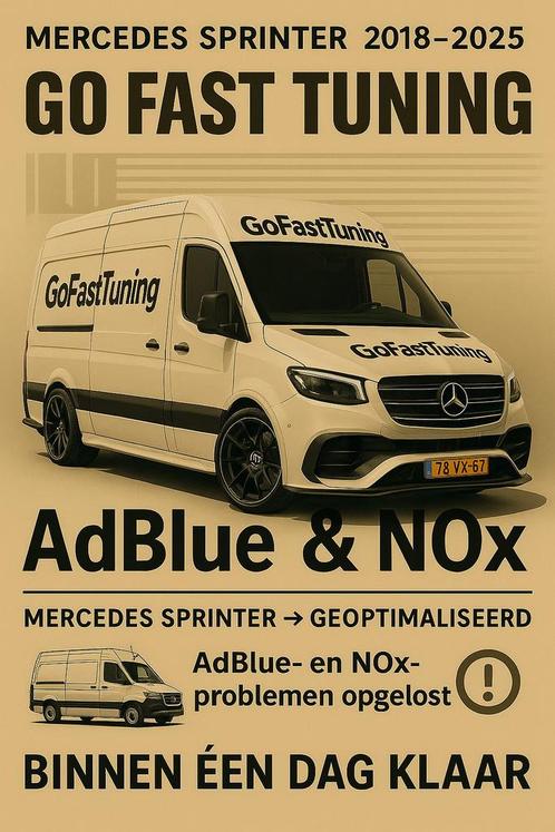 Adblue en NOX storing mercedes sprinter 2018/2025, Auto diversen, Tuning en Styling, Ophalen