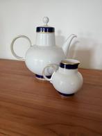 H&C Echt Kobalt koffie/thee - melk kannetjes, Antiek en Kunst, Antiek | Servies los, Ophalen of Verzenden