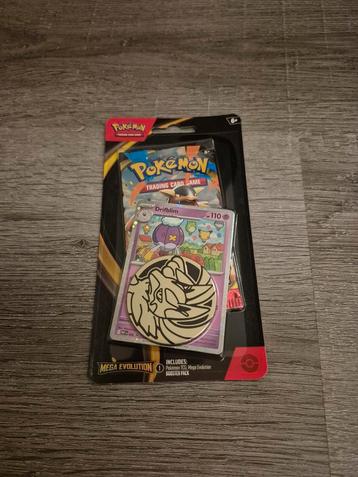 POKEMON MEGA EVOLUTION Booster Pack with Promo Card and Coin beschikbaar voor biedingen