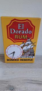 Vintage El Dorado Rum Klok, Ophalen of Verzenden