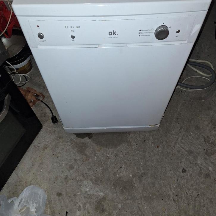 OK Vaatwasser - 12 Couverts - Vrijstaand (bezorging), Witgoed en Apparatuur, Vaatwasmachines, Gebruikt, Vrijstaand, Minder dan 85 cm