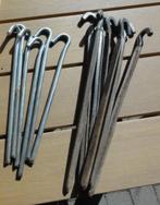 Tentharingen staal lang en kort, Caravans en Kamperen, Kampeeraccessoires, Ophalen of Verzenden, Gebruikt