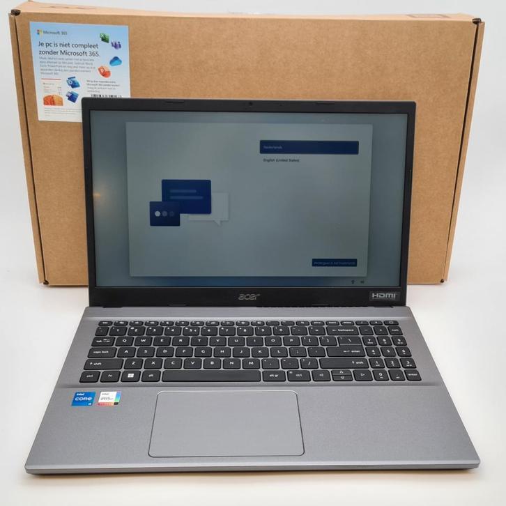Acer Extensa 15 EX215-55-51WD - i5-1235U 8GB RAM 512GB SSD, Computers en Software, Windows Laptops, Zo goed als nieuw