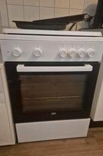 Beko gasfornuis, Witgoed en Apparatuur, Fornuizen, Ophalen, 4 kookzones, Zo goed als nieuw, Gas