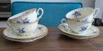 Antieke Kahla kop en schotels, Antiek en Kunst, Antiek | Servies compleet, Ophalen of Verzenden