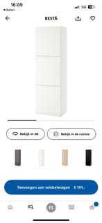 Hoge ikea besta kast, Huis en Inrichting, Ophalen, 50 tot 100 cm, Zo goed als nieuw, 150 tot 200 cm