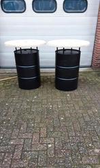 Statafels van een olievat, Ophalen, Zo goed als nieuw
