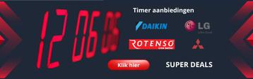LG Daikin Mitsubishi Rotenso airco ( timer aanbiedingen) beschikbaar voor biedingen