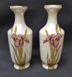 Porseleinen Art Nouveau Vaasjes - Heubach Gebrüder., Antiek en Kunst, Antiek | Porselein, Ophalen of Verzenden