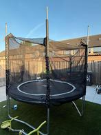Salta trampoline, Ophalen