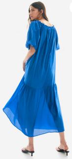Koningsblauwe maxi dress H&M mt 38, H&M, Blauw, Ophalen of Verzenden, Zo goed als nieuw