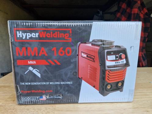 NIEUW! - Hyper Welding Lastrafo/ lasapparaat MMA 160, Doe-het-zelf en Verbouw, Gereedschap | Lasapparaten, Nieuw, Elektroden, 150 tot 250 ampère