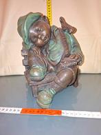 Brons kleuring beeld yourin artiom, Antiek en Kunst, Ophalen of Verzenden