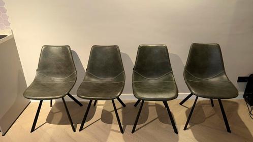 eetkamerstoelen goossens, Huis en Inrichting, Stoelen, Zo goed als nieuw, Vier, Leer, Overige kleuren, Ophalen
