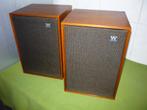 Wharfdale Denton 3 stereo vintage speakers, Zo goed als nieuw, 60 tot 120 watt, Front, Rear of Stereo speakers, Ophalen