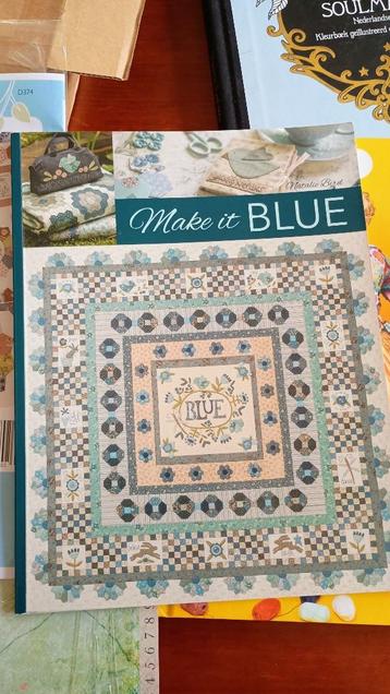 Birdhouse Patchwork patroon Make it Bleu beschikbaar voor biedingen