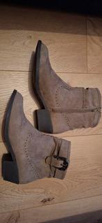 Beige enkellaarsjes maat 36, Kleding | Dames, Schoenen, Ophalen of Verzenden, Zo goed als nieuw, Beige