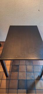 Leolux uitschuifbare tafel - hout/metaal, Huis en Inrichting, Tafels | Eettafels, Ophalen