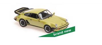 Porsche 911 Turbo 3.3 1977 Oliven-grun van Maxichamps 1:43 beschikbaar voor biedingen