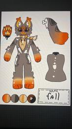 Fursuit fursona adopt furry Halloween, Verzenden, Nieuw, Overige typen