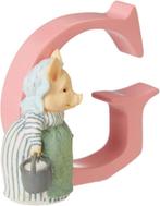 Beatrix Potter Letter G - Tante Pettitoes beeldje, Verzenden, Nieuw, Dier