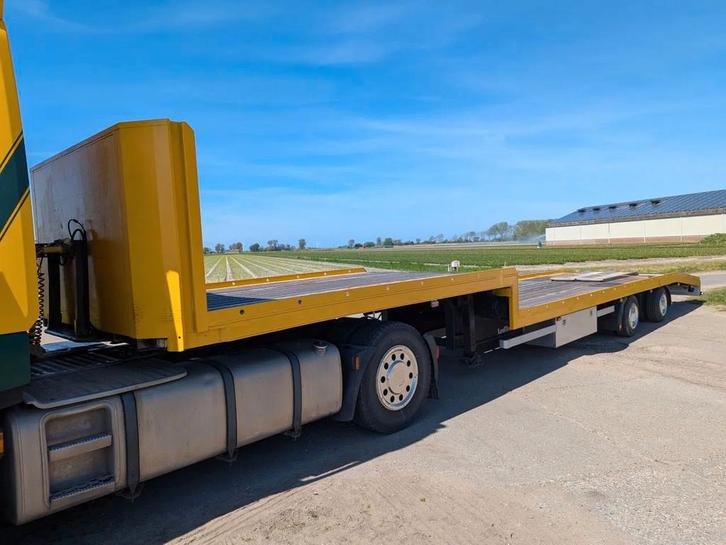 Leci Trailer Semi Dieplader (bj 1998), Auto's, Vrachtwagens, Bedrijf, Aanhangers en Opleggers, Overige brandstoffen, Origineel Nederlands