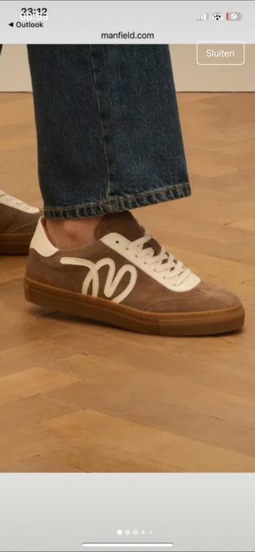 manfield dames sneakers beschikbaar voor biedingen