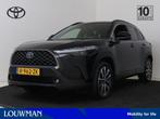 Toyota Corolla Cross 2.0 High Power Hybrid First Edition I N, 12 maanden, 4 cilinders, Leder en Stof, Zwart