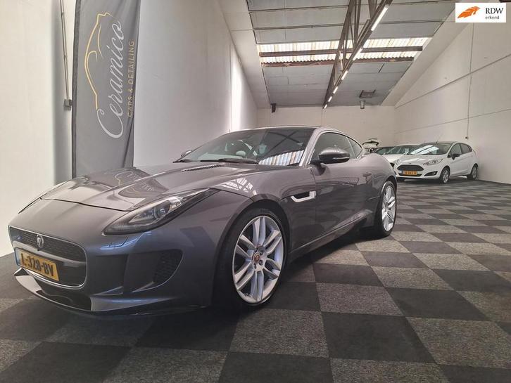 Jaguar F-TYPE 2015. V6 Coupé 400 pk. MET SLECHTS 62.000 km., Auto's, Jaguar, Bedrijf, Te koop, F-type, ABS, Achteruitrijcamera