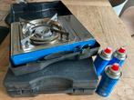 2x Campingaz gaspitje + 3 gasbussen, Caravans en Kamperen, Kampeeraccessoires, Ophalen of Verzenden, Gebruikt