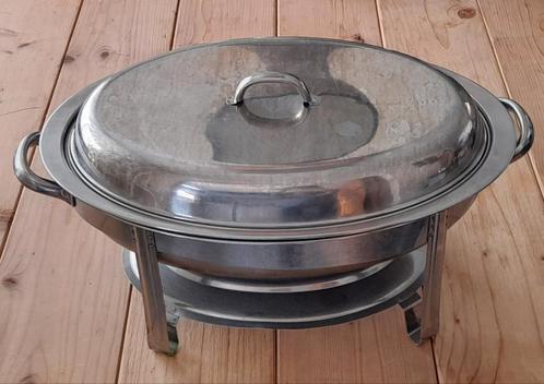 Chafing Dish - Warmhoudschaal Buffet, Huis en Inrichting, Keuken | Keukenbenodigdheden, Gebruikt, Ophalen