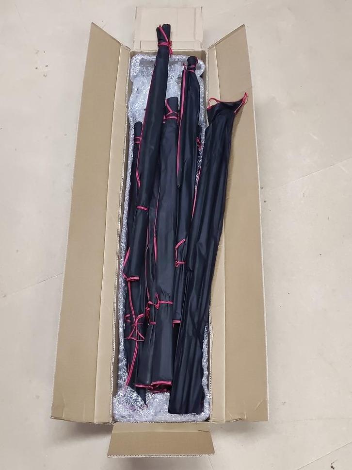 Partij 5x feederhengels 3.90 meter 30-80 gram + 3x top, Watersport en Boten, Hengelsport | Witvissen, Nieuw, Werphengel, Ophalen