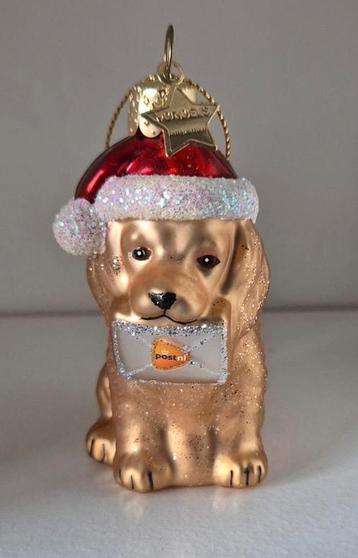 Vondels kerstbal kersthanger kerstornament hondje beschikbaar voor biedingen