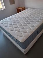 Ikea boxspring met pocketveringmatras, Ophalen, Gebruikt, Tweepersoons, 140 cm