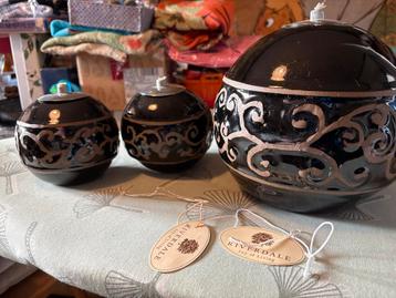 Riverdale Olie Lampen Set - Blauw/Bruin - Nieuw beschikbaar voor biedingen