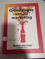 Bronis Verhage - Grondslagen van de marketing, Ophalen of Verzenden, Zo goed als nieuw, Economie en Marketing, Bronis Verhage; Marjolein Visser