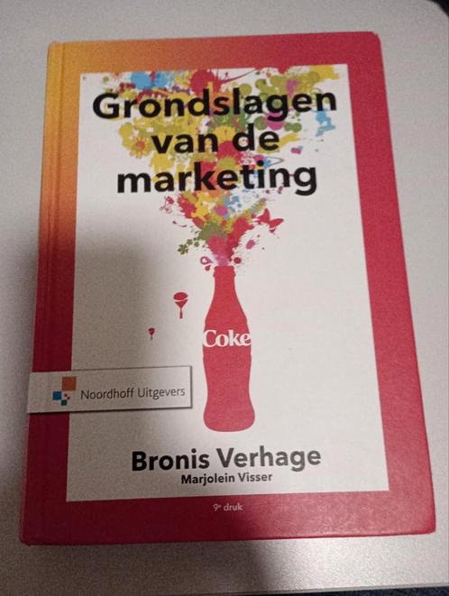Bronis Verhage - Grondslagen van de marketing, Boeken, Economie, Management en Marketing, Zo goed als nieuw, Economie en Marketing