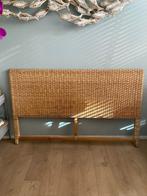 hoofdbord van riet, rattan, rotan bed vintage Habitat, Huis en Inrichting, Ophalen, Overige materialen, Gebruikt, Overige kleuren
