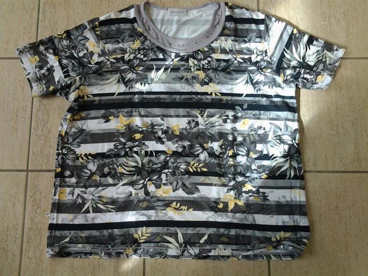 Germaine shirt, Kleding | Dames, T-shirts, Nieuw, Maat 46/48 (XL) of groter, Grijs, Korte mouw, Ophalen of Verzenden