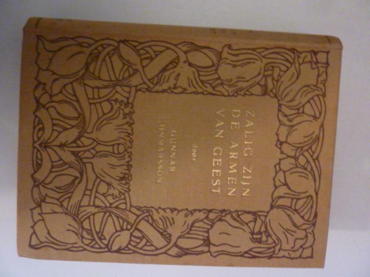 Gunnar Gunnarsson - Zalig zijn de armen van geest, Boeken, Romans, Gelezen, Nederland, Verzenden