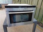 LUXE SIEMENS RVS INBOUW COMBI OVEN MAGNTROON, Witgoed en Apparatuur, Ovens, Ophalen, Zo goed als nieuw, Hete lucht, 45 tot 60 cm