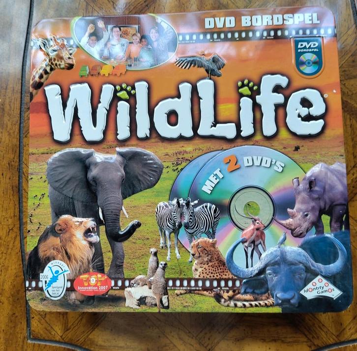 Wildlife DVD Bordspel - Zo goed als nieuw!, Hobby en Vrije tijd, Gezelschapsspellen | Bordspellen, Zo goed als nieuw, Een of twee spelers