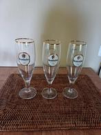 3 Krombacher bierglazen 30cl., Ophalen of Verzenden, Zo goed als nieuw, Bierglas