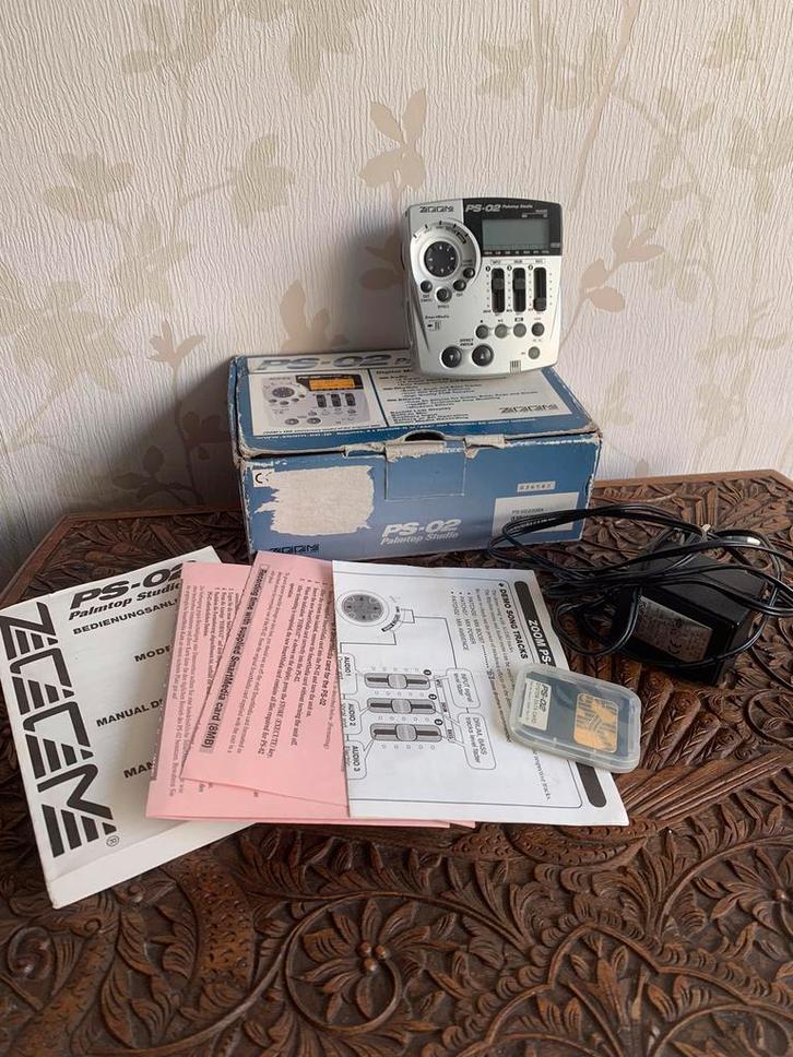 Zoom PS-02 Palmtop Studio multitrack recorder, Audio, Tv en Foto, Professionele Audio-, Tv- en Video-apparatuur, Gebruikt, Audio