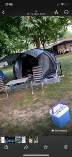 Tunneltent, Caravans en Kamperen, Tenten, Ophalen, Zo goed als nieuw, Tot en met 4