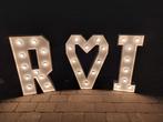 verhuur lichtletters voor uw bruiloft/ feest, Ophalen, Nieuw, Geboorte of Huwelijk