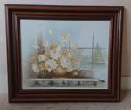 Schilderij bloemen (Donberg) 63 x 55 (H), Ophalen of Verzenden