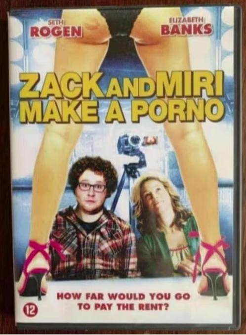 DVD Zack and Miri make a porno; Seth Rogen & Elizabeth Banks, Cd's en Dvd's, Dvd's | Komedie, Zo goed als nieuw, Vanaf 12 jaar